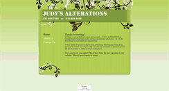 Desktop Screenshot of judysalterations.com