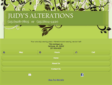 Tablet Screenshot of judysalterations.com